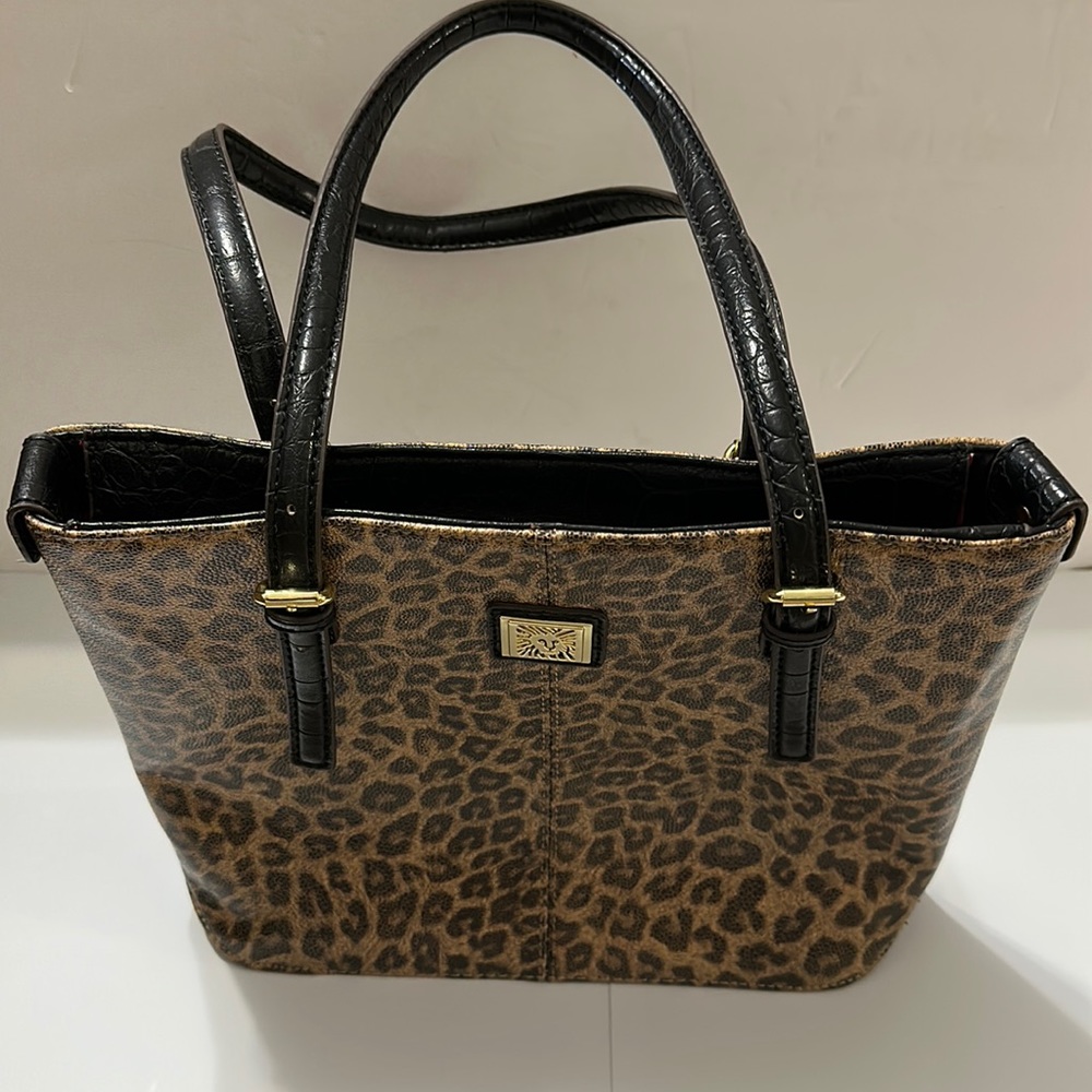 Ann Klein Leonard Pattern Purse